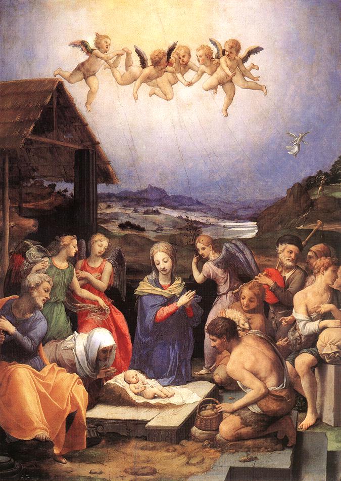 BRONZINO, Agnolo Adoration of the Shepherds sdf
